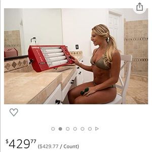 At home tanning lamp - BRAND NEW IN OPENED BOX